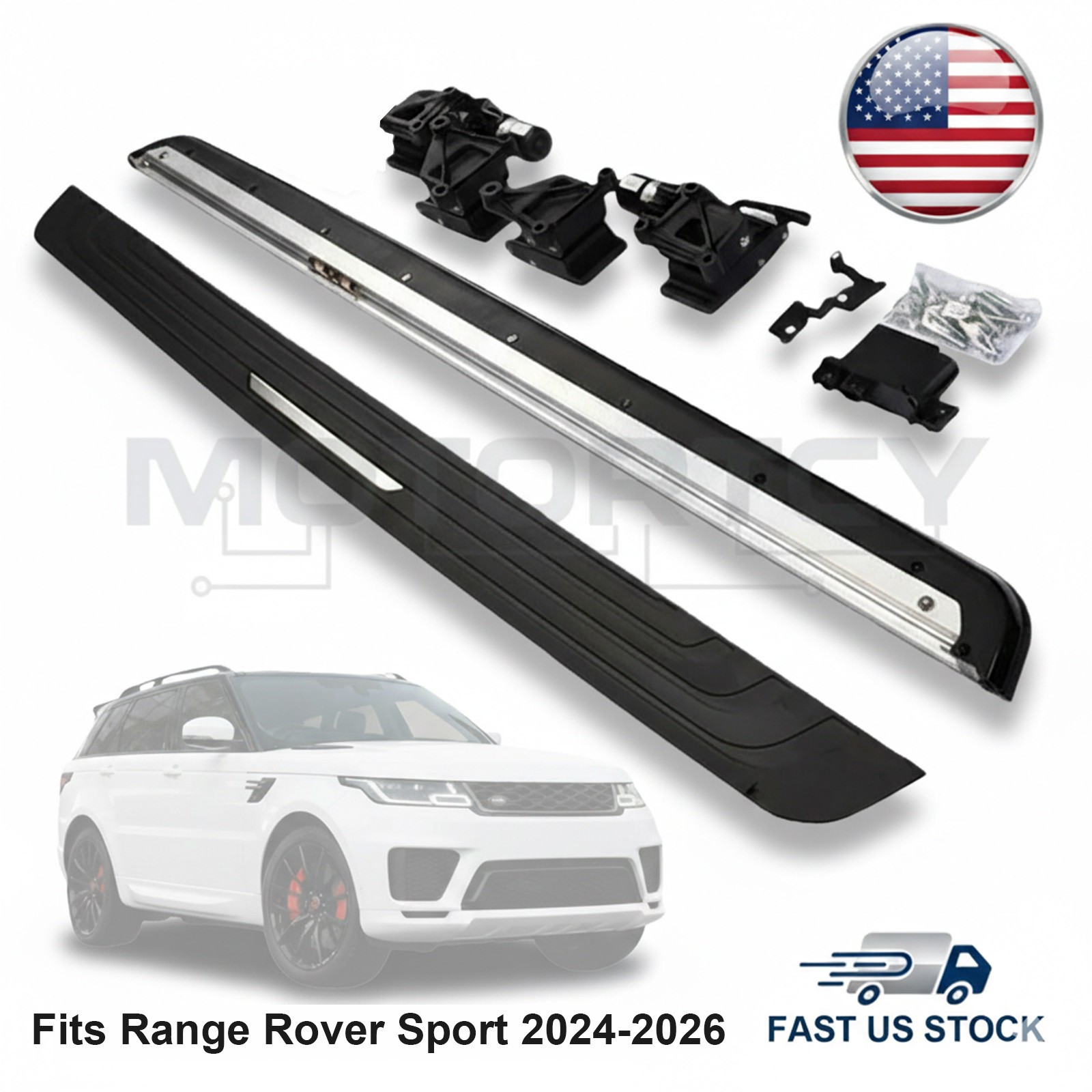 Electric Running Boards for Range Rover Sport L461 2024-2026 No Jack Points