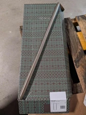 Brizo Essential 24 in. Ceiling Mount Shower Arm and Flange in Brushed Nickel