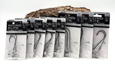 BKK Round Elite Stinger Eye Bait Keeper Gr. 8/0 10/0 12/0 - 5g 10g 15g 20g Haken