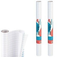 Clear Contact Paper, 17.5  x 5-Feet, Transparent Self Adhesive Book and Textb...