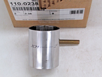 New. JCM 110-0238-3 2'' Patch Clamp 3'' long