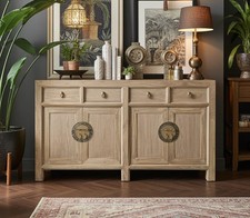 Credenza comò armadio mobile cinese asiatico orientale naturale vintage