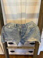 Hollister distressed jean shorts women's size 5