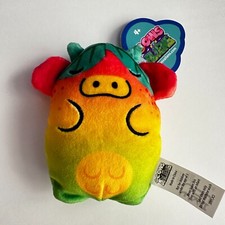 New Cows VS Aliens 008 8 Cow Moongo Mango Fruit New Unboxed 4" Plush Toy