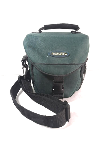 Promaster PRO 710BK Black Padded Canvas Camera Bag Great For Polaroid Camera