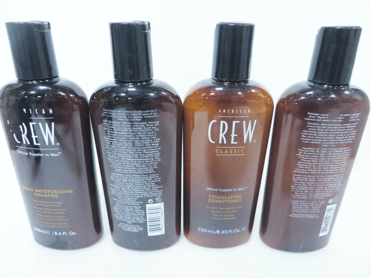 American crew on sale daily moisturizing shampoo