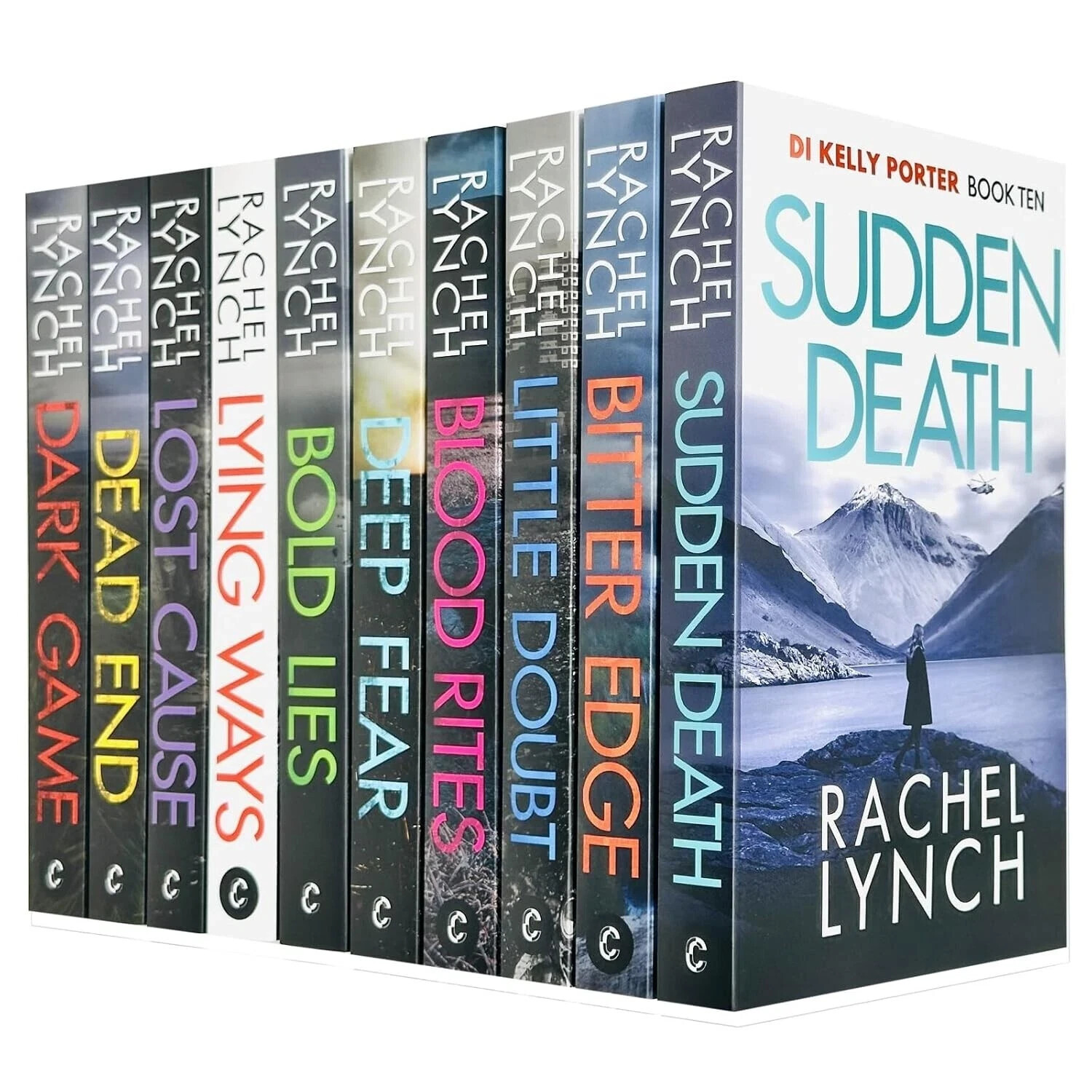 Rachel Lynch Detective Kelly Porter Series 10 Books Collection Set Sudden Death