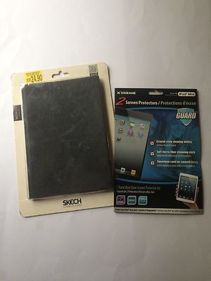 Skech Skechbook iPad mini - Black W/ 2 Xtreme Ipad mini screen protectors Gift