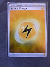 SVE012 Basic Lightning Energy Holo/Shiny Pokemon Prismatic Evolution Single Card