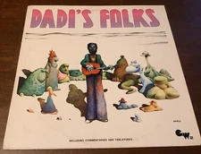 Marcel Dadi LP Dadi’s Folks Guitar World 1975 RE Folk Country