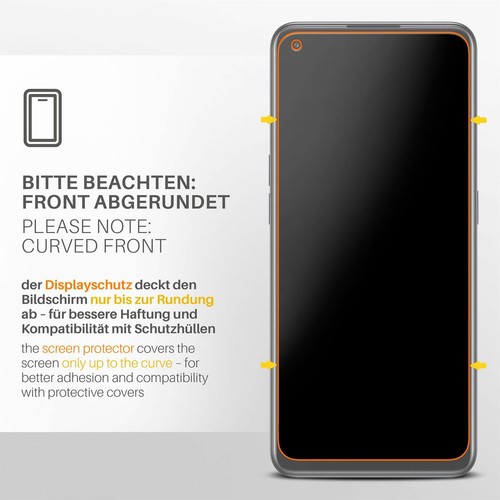 3x Schutzfolie Matt für Oppo Find X5 Lite Displayschutz Handyfolie Anti Reflex - Picture 4 of 8