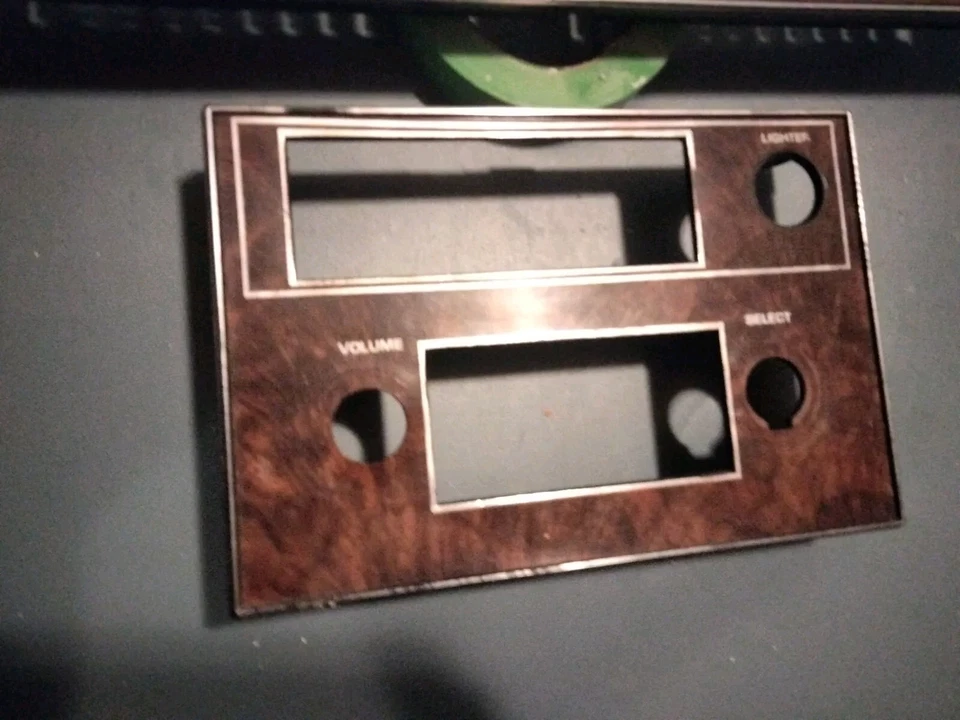 1978-1981 Oldsmobile Cutlass Supreme Interior Dash Panels Woodgrain Bezels Set Foto 2 de 4