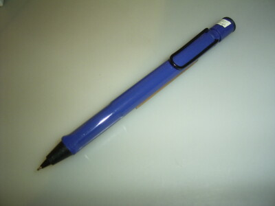 *SALE* LAMY Safari Bleistift, blau mit schwarzem Klipp, old style