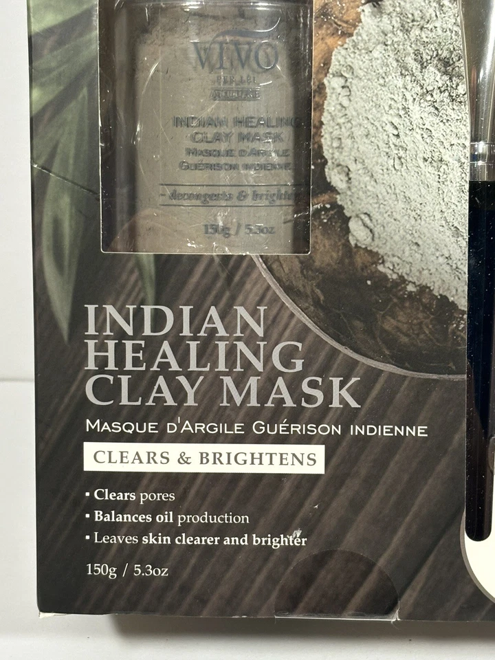 Vivo Per Lei Indian Healing Clay Mask Clears And Brightens Complexion - Image 2 of 4