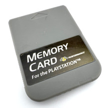 Performance Memory Card for Sony Playstation 1 PS1 