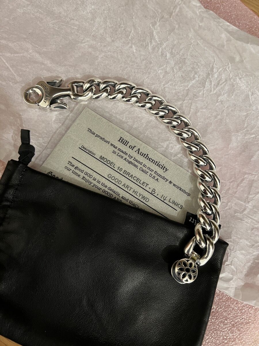 GOOD ART HLYWD Model 10 Bracelet B 14 Links 17.5-18.5cm 925 GOOD ART HLYWD Model 10 Bracelet B 14 Links 17.5-18.5cm 925