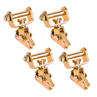 E-Track Roller Idler Anchor 4 Pack Heavy Duty Strap for ATV Trailer Car
