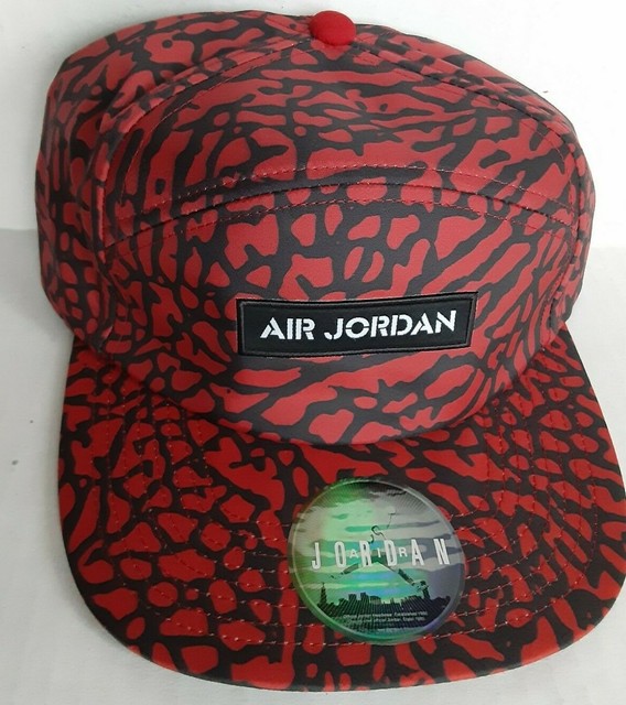 jordan hat black and red