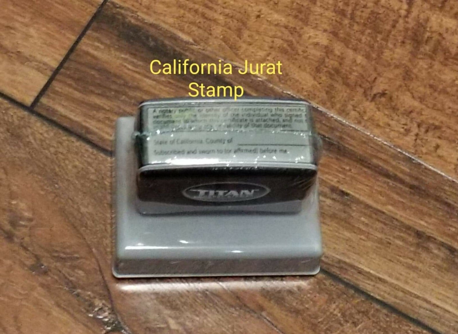 California Notary Supplies Hard Cover Journal, Jurat Stamp, Thumb Ink Pad  ++++ | eBay