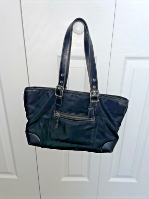 Vintage Coach Black Handbag No D042-4450 | eBay