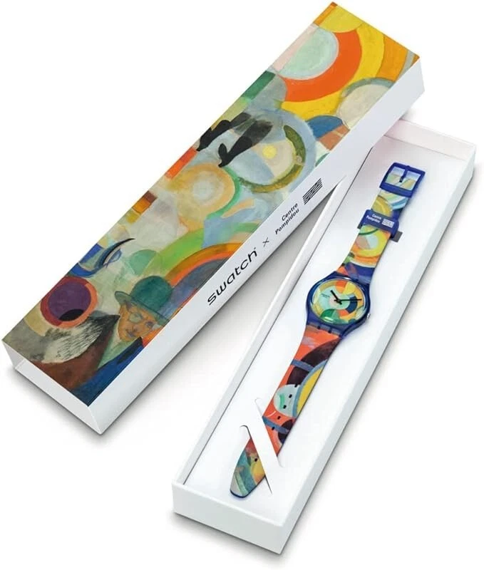 Swatch SPECIAL 2021 - GZ712 - Carousel By Robert Delaunay