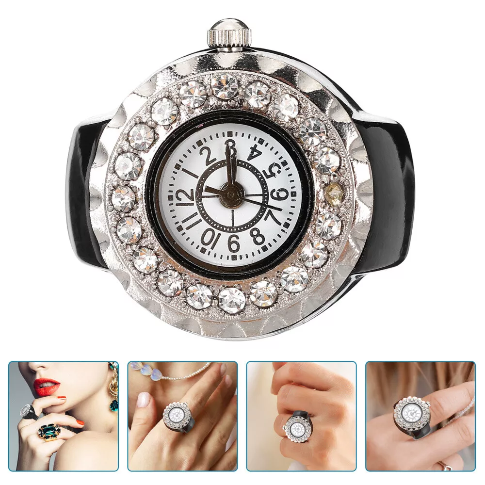 Antique finger ring watch sale