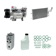 Ac Compressor Condenser Kit Fits Mazda 3 04-09 Mazda 5 06-10 H12a1ah4dx Ktc463