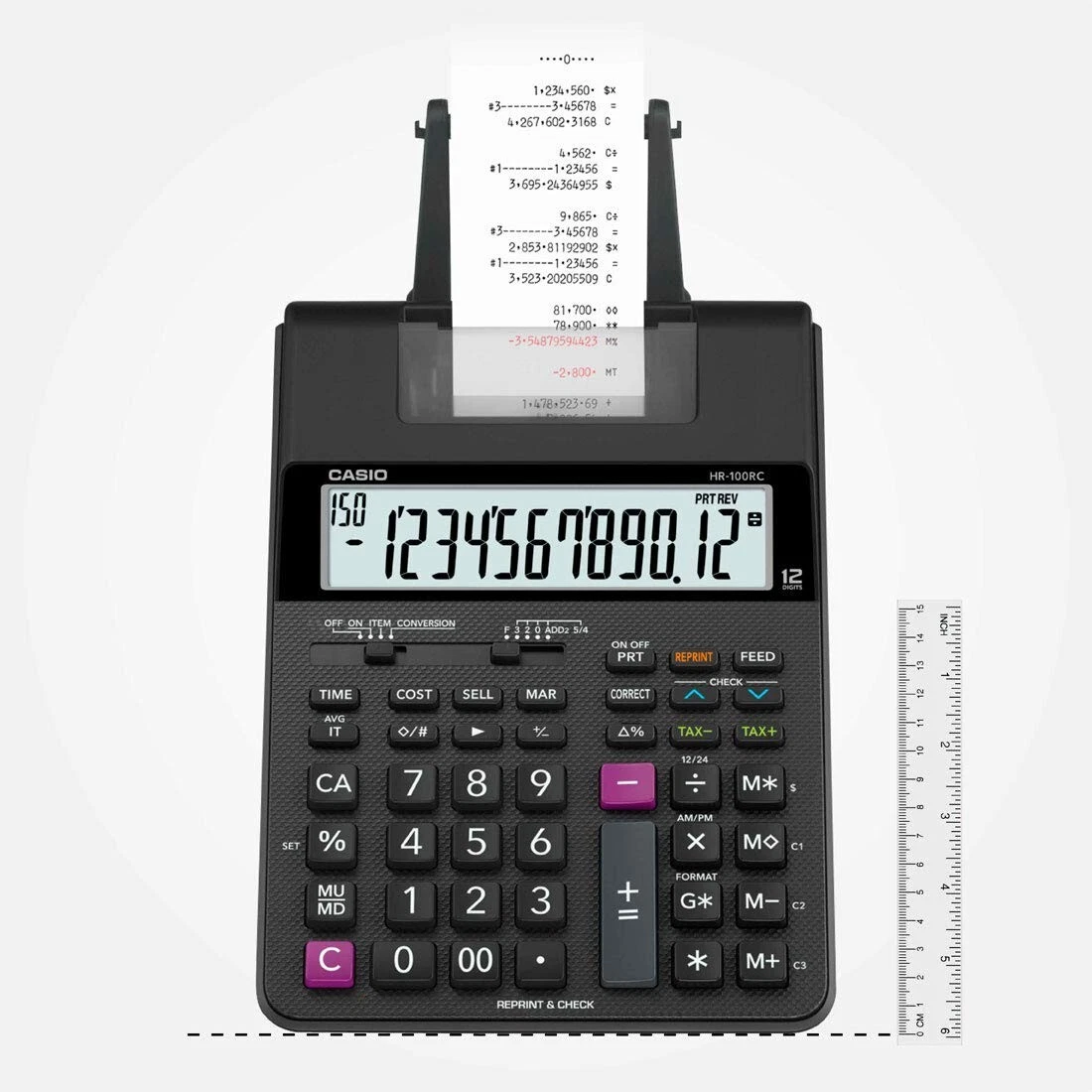 Casio fx 150 calculator top
