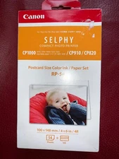 Canon RP-54 Color Ink/Paper Set, Compatible with SELPHY CP910/CP820
