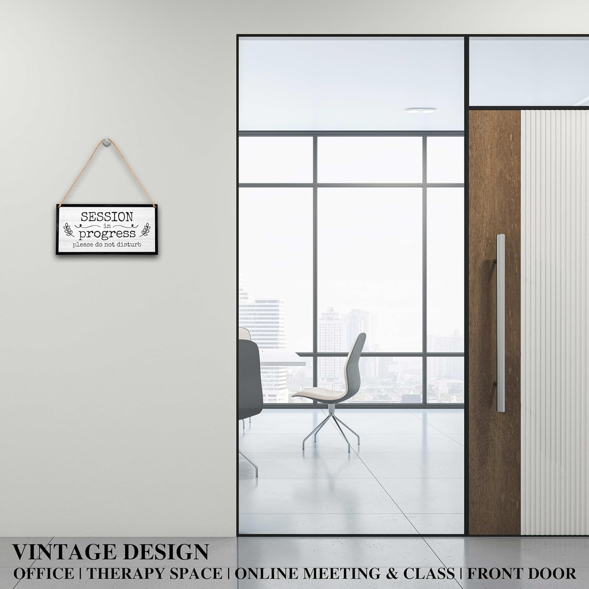 Therapy Office Decor Putuo Decor In Session Sign For Therapists, Door ...