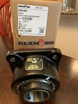 Rexnord ZF5115 Flange Blocks Rex Self-Aligning Roller Bearing
