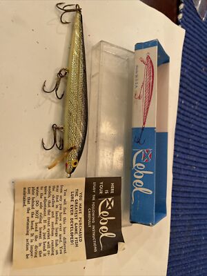1960 fishing lures Vintage 1960s GOLD #202 4 1/2