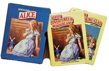 Alice and wonderland book, book set, Alice adventures in wonderland