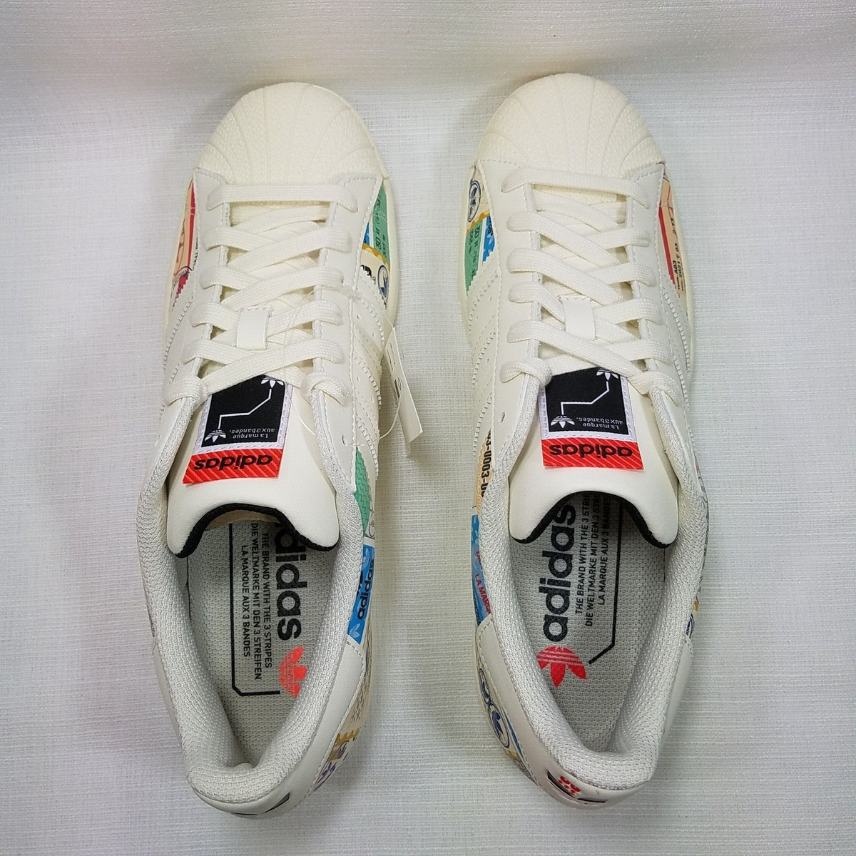 Size 8.5 - adidas Superstar Ivory 2021 for sale online | eBay