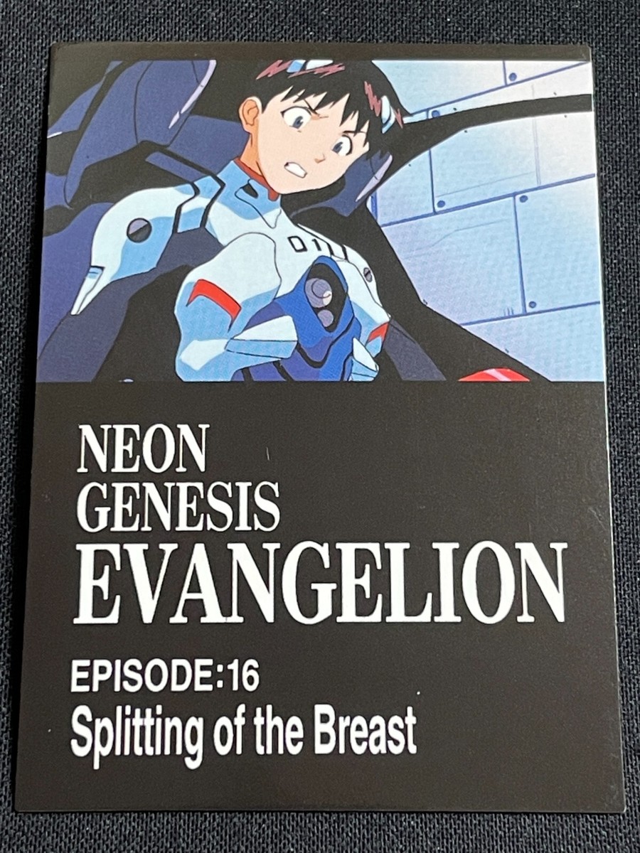 Neon Genesis Evangelion Card EP16 Splitting of the SEGA BANDAI