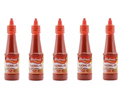 Cholimex Tuong Ot (Tương ớt) Vietnamese Hot Chili Sauce 270g 5 BOTTLES