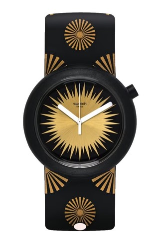 1996 Swatch POP Watch PMB109 SKINNY Swiss Quartz Tested Works Fine