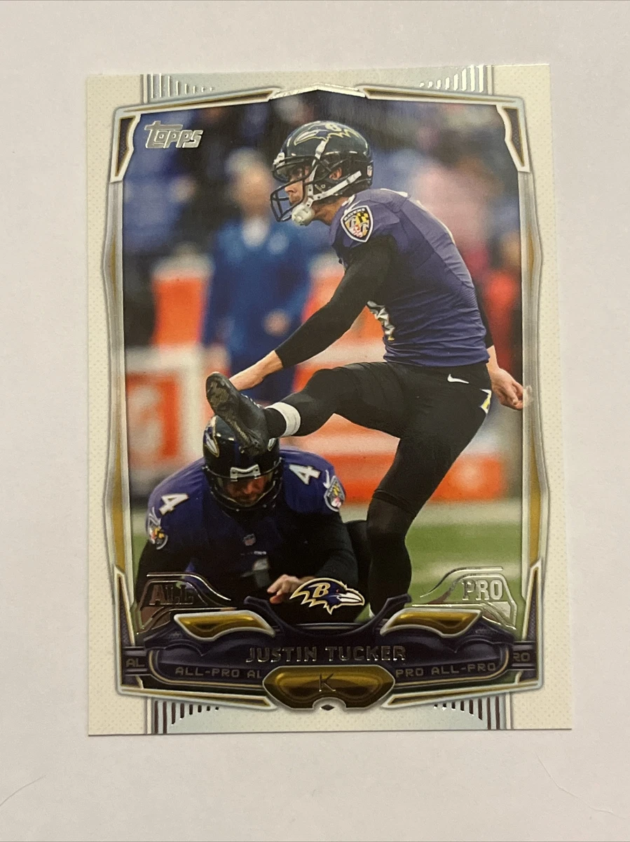 2014 Topps Justin Tucker #186 for sale | eBay