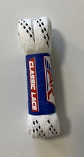A&R Classic Hockey Skate Lace 63”/160 cm White 