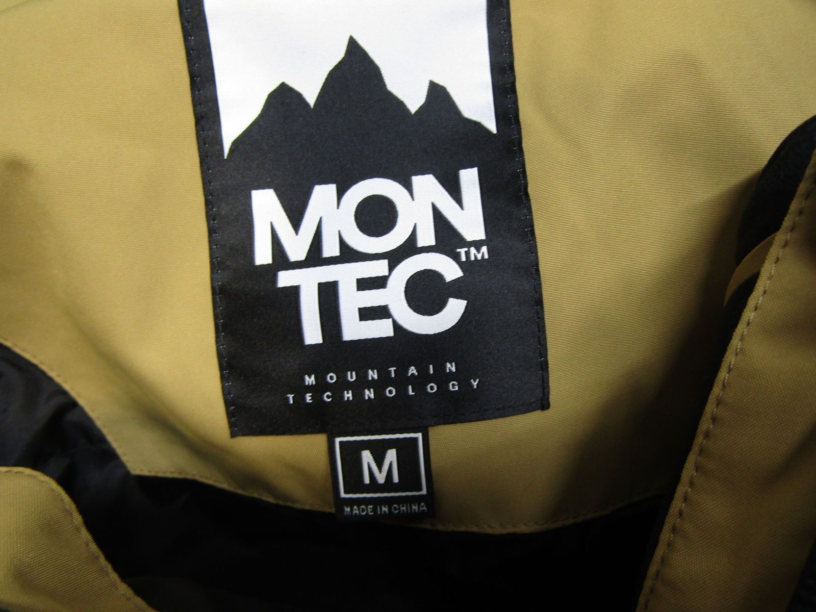 Montec Men's US M Doom Insulated Jacket Gold/Black eBay