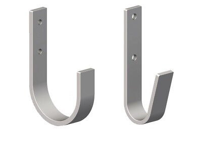 Wandhaken Universalhaken Stahl Allzweckhaken Garagenhaken Metallhaken Halterung