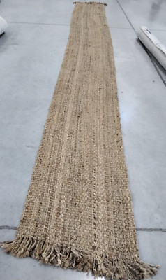 NATURAL 2'-6'' X 20' Broken Thread Rug, Reduced Price 1172740538 NF467A-220