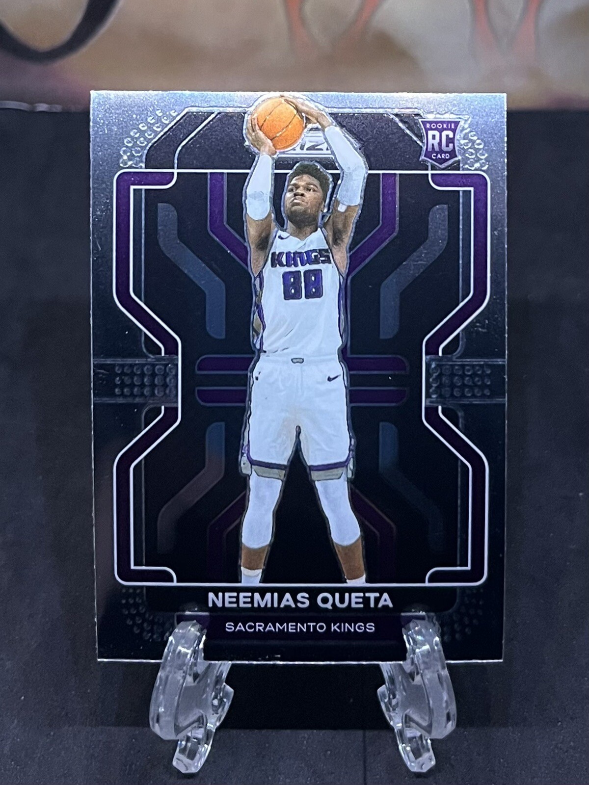 2021-22 Panini Prizm Neemias Queta RC #316 Sacramento Kings