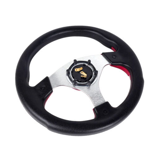 13” 320mm Universal Drifting Racing Sport Lightweight Steering Wheel Red - Picture 3 of 9