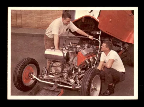 1965 Donruss Spec Sheet Racing #6 Show Winner EX *d2