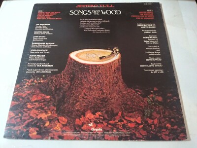 Jethro Tull - Songs From The Wood VG+ Original Chrysalis CHR-1132