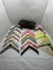 Lot of 18 Lindsay Phillips SwitchFlop Interchangeable Straps...Size L 9/10/11