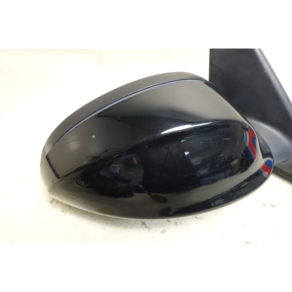 06–08 宝马 E90 E91 3 系列右外置电源折叠镜黑色蓝宝石原始设备制造商 — 第 4/4 张图片