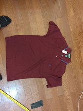 Penguin Shirt VTG Grand Slam Munsingwear Size L Maroon Penguin