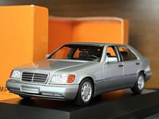 Minichamps 1/43 Mercedes-Benz 600SEL W140 Silver Model Car New